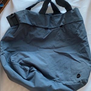 lululemon athletica Blue Tote Bag